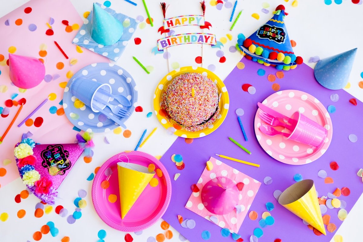 Colorful Birthday Balloon Arch Setup — Ultimate Party Rentals