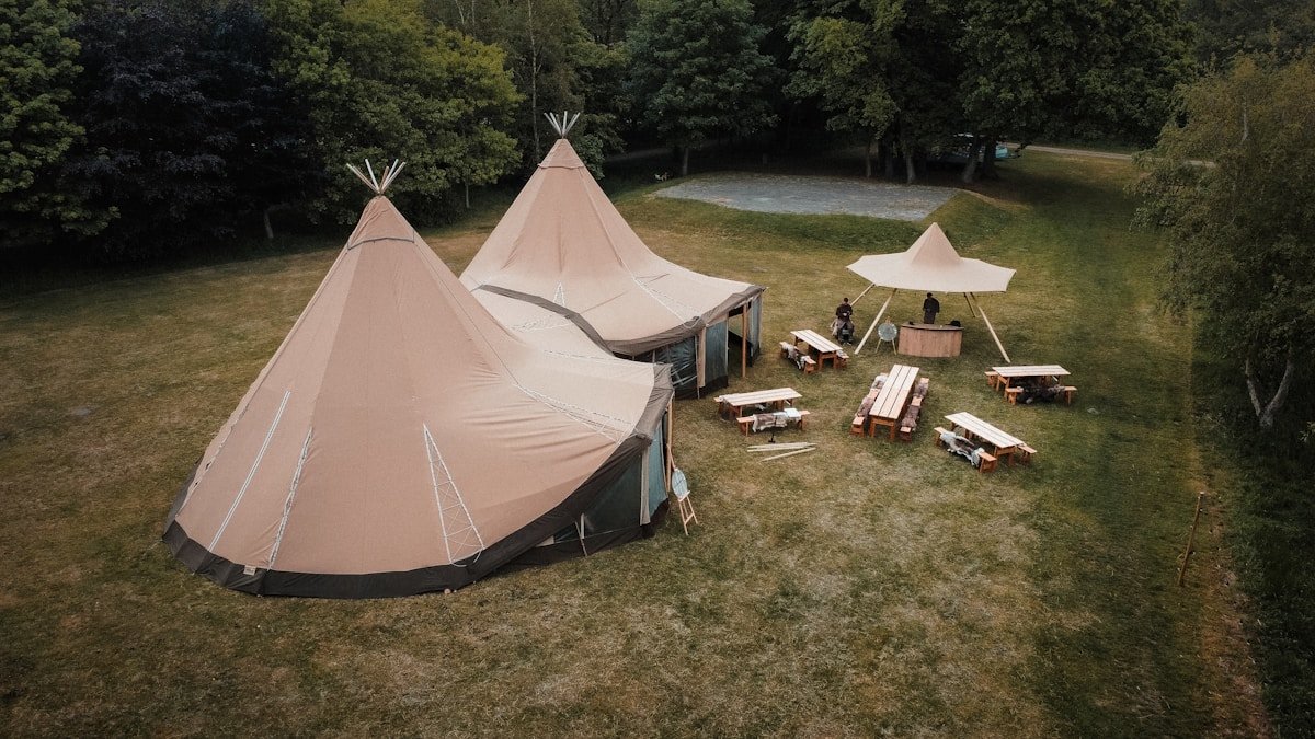 Elegant White Wedding Tent Setup — Ultimate Party Rentals